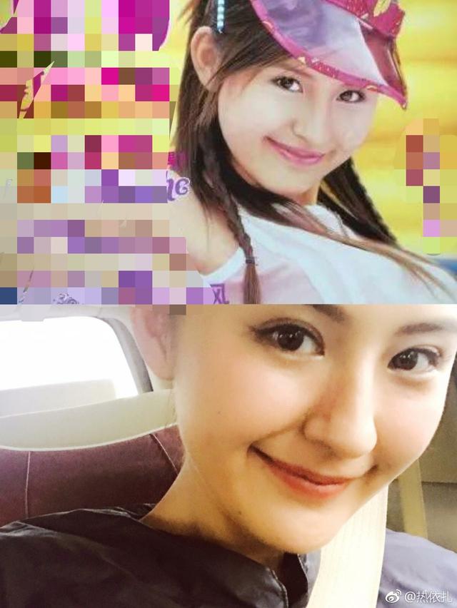 女明星十八岁照片,整没整容一眼便知!郑爽清纯杨颖可爱!