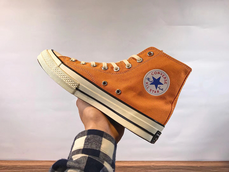 converse匡威1970s高帮 三星标橘色