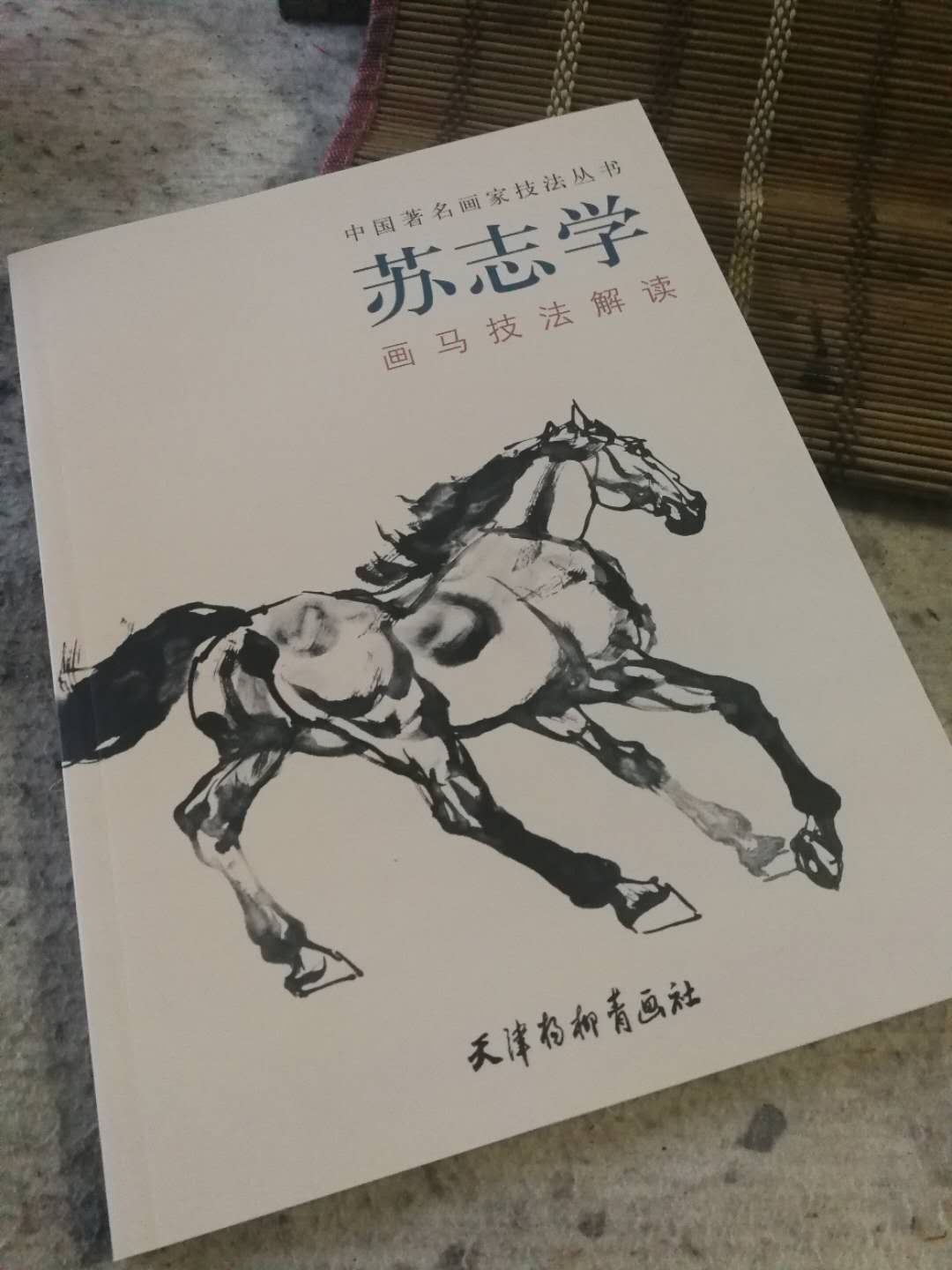 苏志学画马技法解读