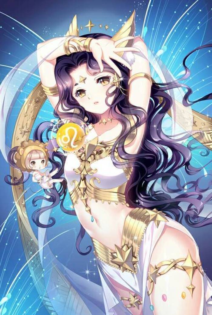 十二星座可爱拟人版美少女,天蝎座最美,真的太好看啦