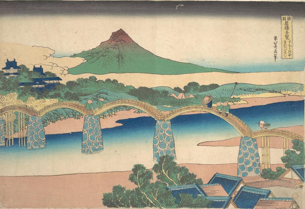 日本古代风景画作品欣赏,有我们国画的味道!