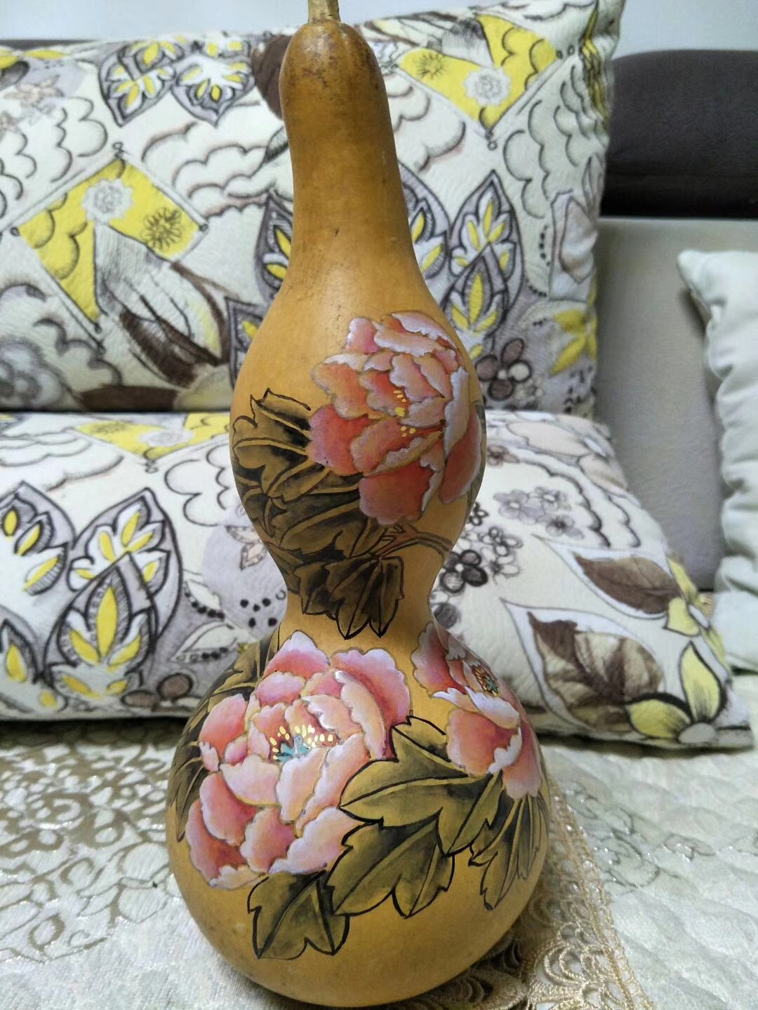 葫芦画欣赏,寓意吉祥美好