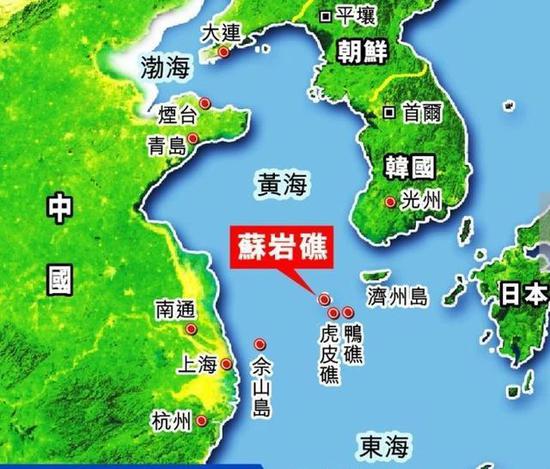 中国和日本隔着什么海图片