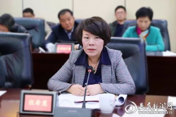 张希慧调度娄底2017年省绩效评估指标工作