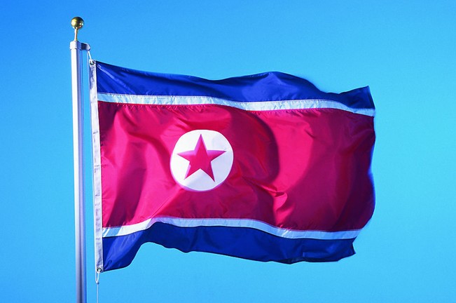 朝鲜国旗 韩国国旗图片