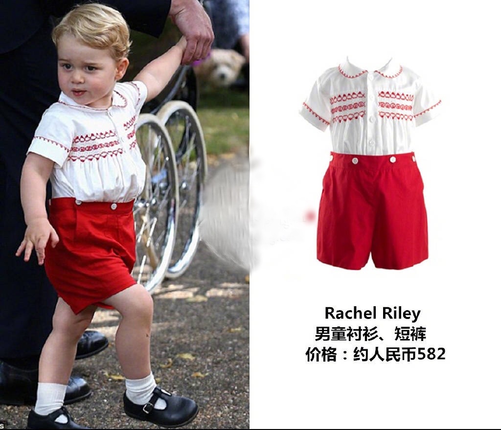 4岁乔治王子的穿搭就是一本时尚教科书,网友:皇室的衣服地摊的价格!