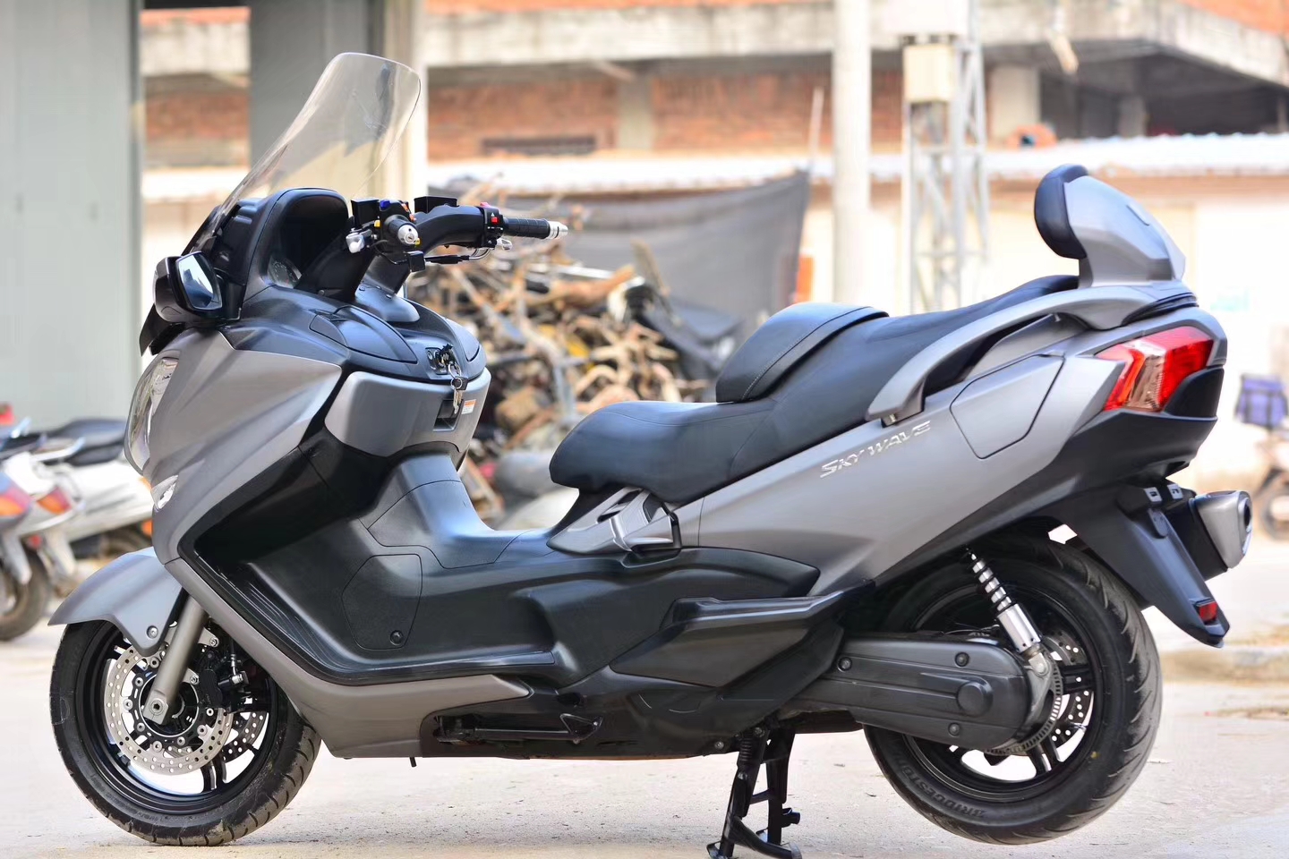 国内实拍铃木天浪650!