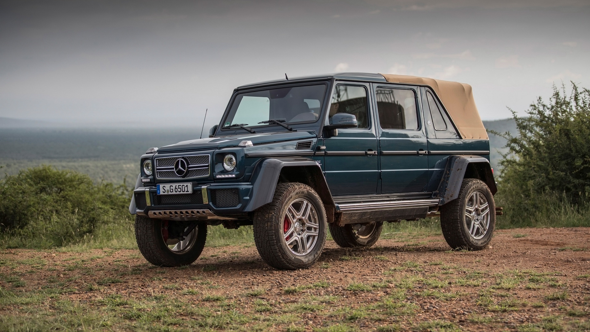 梅赛德斯迈巴赫g650 landaulet,超强的越野之神!