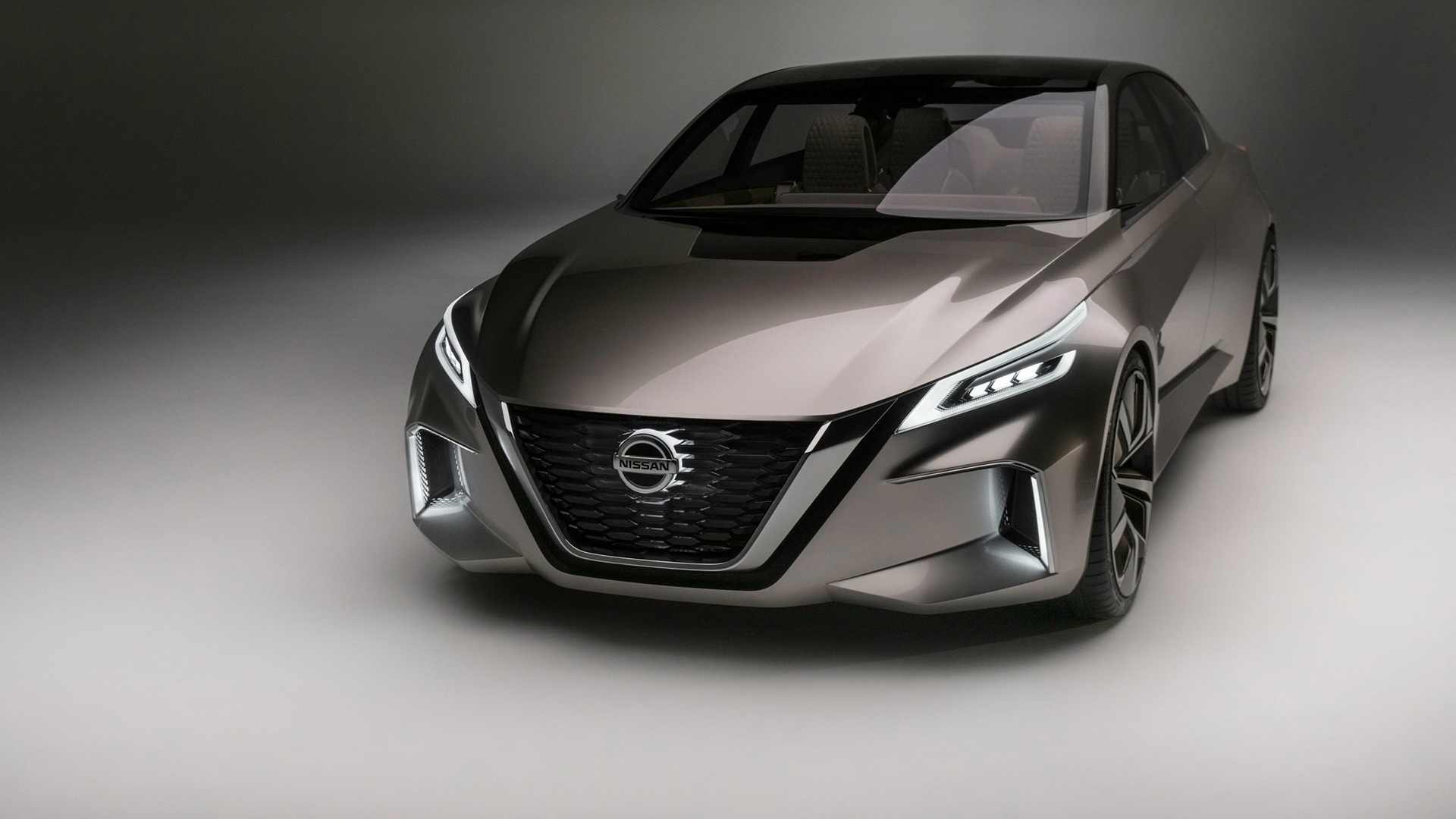 日产nissan vmotion2.0汽车,这硬朗的线条让汽车显得犀利!