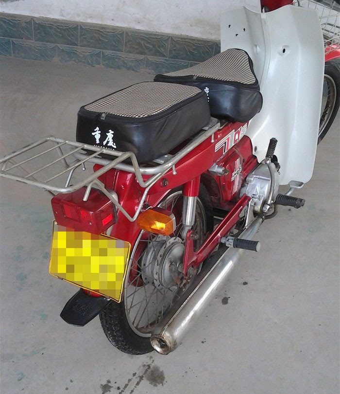 第一代重庆cy80摩托车图片