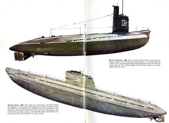 苏联常规潜艇发展史图片