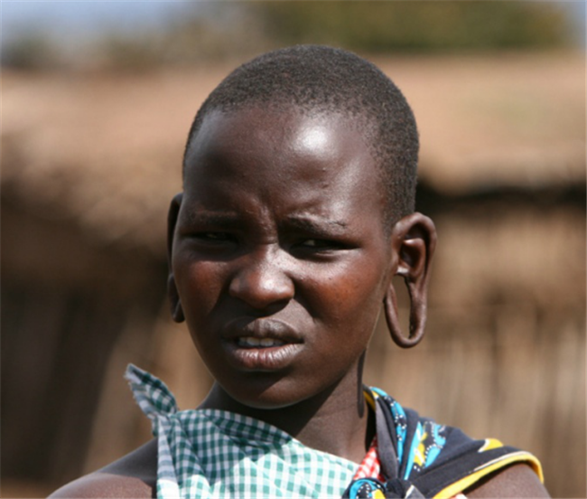 非洲耳环族图片图片