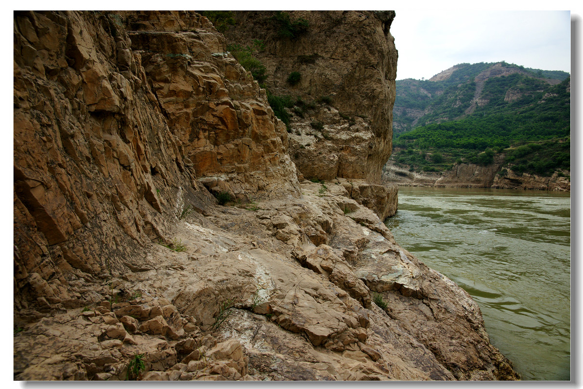 黄河古河道图片