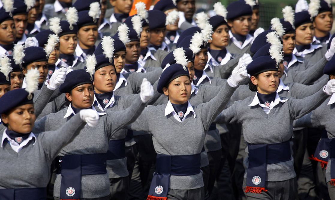印度女兵图片