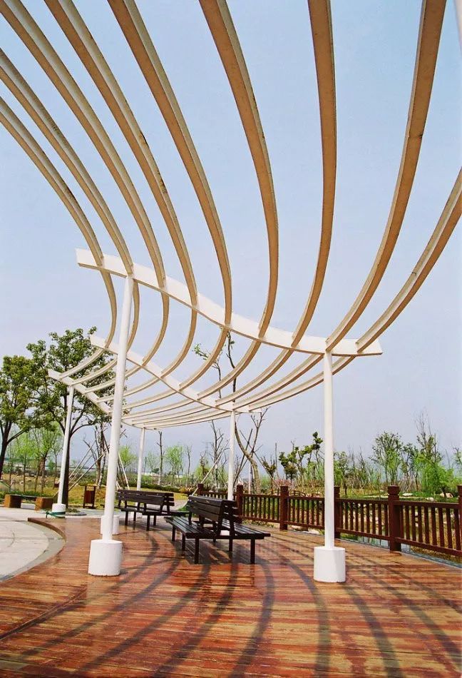 各式各样的廊架,留住游人的脚步!