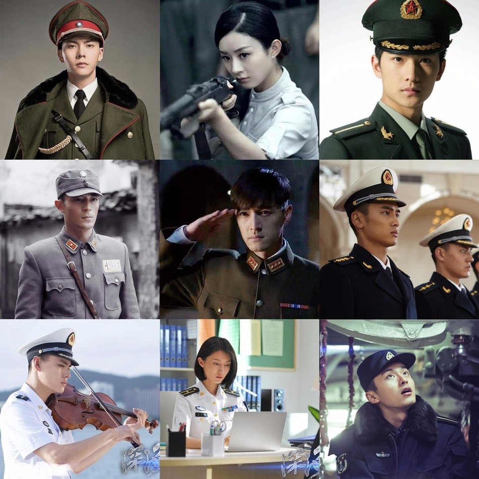 刘昊然《建国大业》军装剧照