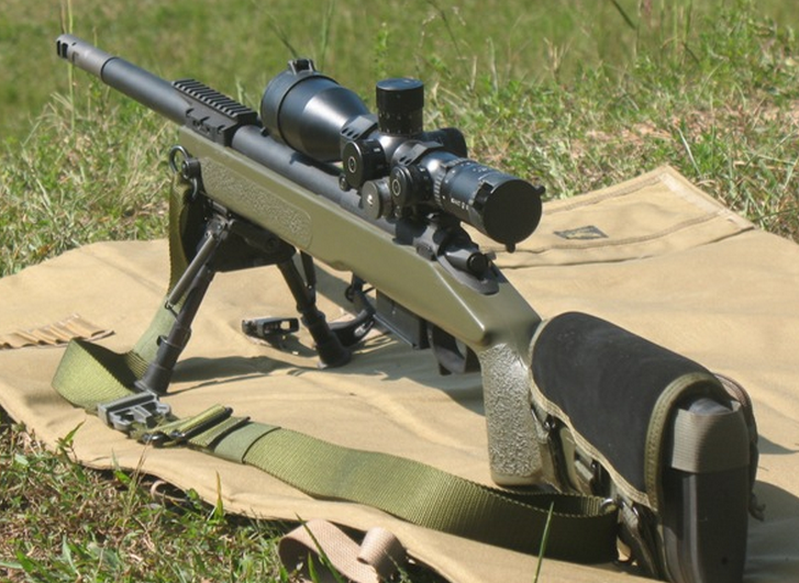 美国m110狙击步枪