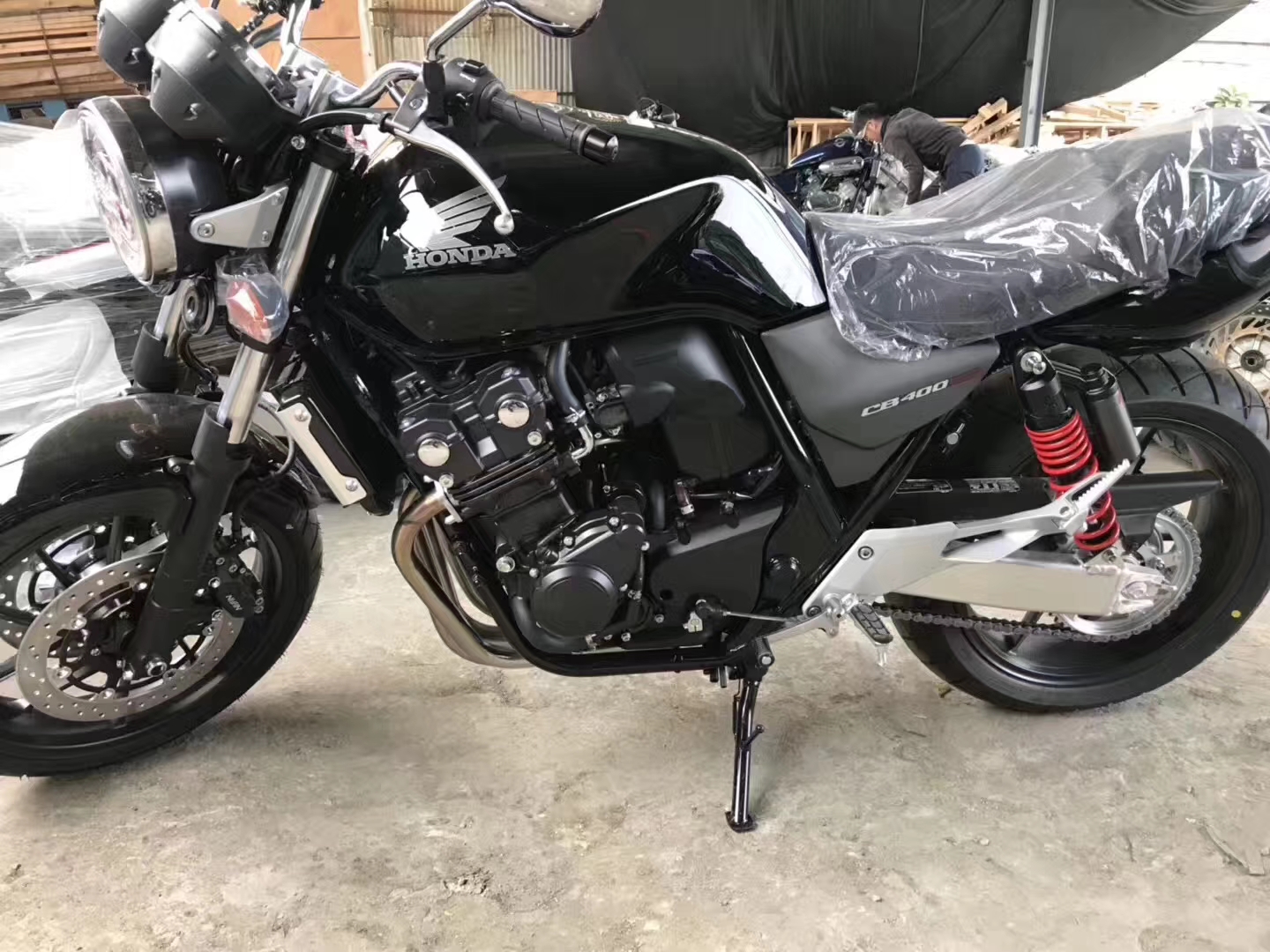 国内首台2018款本田cb400!