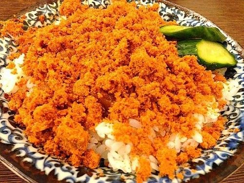 吃不够的极品鱼松饭