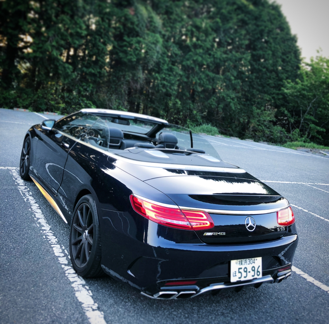 最美敞篷,奔驰s63敞篷版