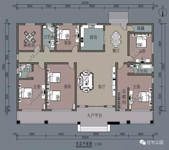 农村盖房还是平层最合适,造价只要18万,年后回家盖一栋!