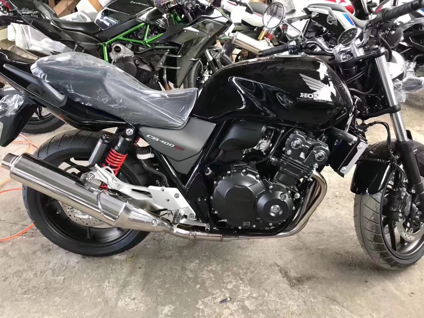 國內首臺2018款本田cb400!