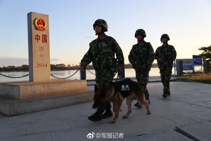 黑龙江武警边防图片