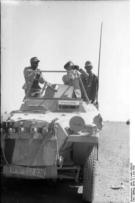德国非洲军团装备图片