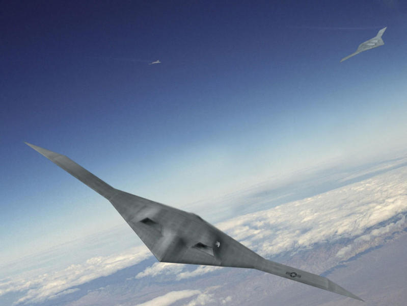 颜值爆表,科幻十足!美国未来战略轰炸机b3长这样!