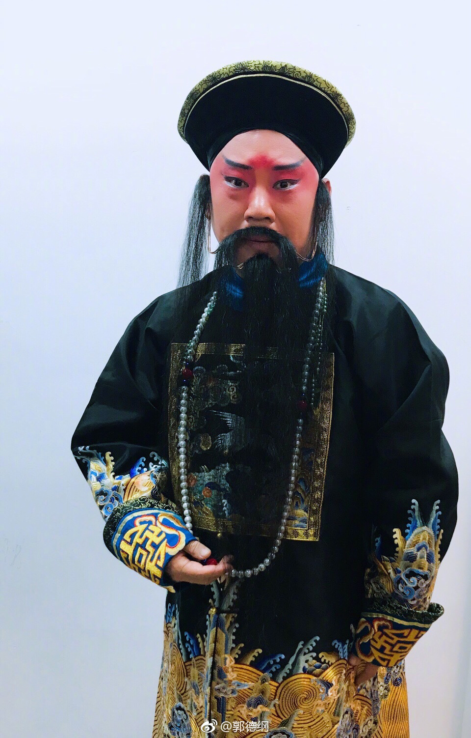 郭德纲花脸唱戏,底气十足,不显当年.