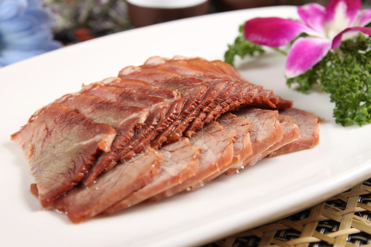 河南祖传腌制五香牛肉图片