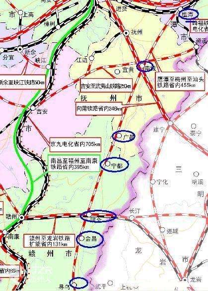 南方浦梅高速铁路,经过南方两省,途经你的家乡吗?