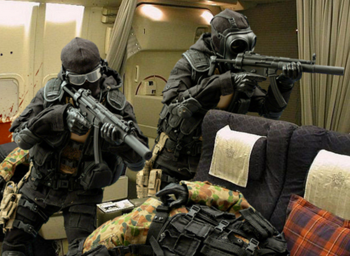 成立时间于1957年的澳大利亚特种空勤团(sasr).