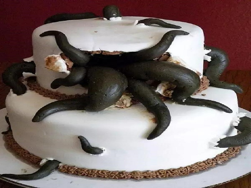 最奇葩的五个蛋糕,第三个"全是眼",最后一个你敢吃吗?