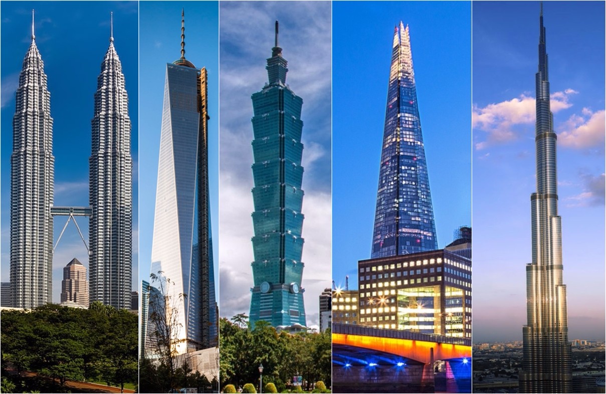 世界各地美丽的摩天大楼