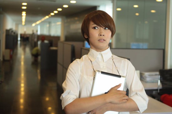 2011年《画壁》,谢楠在影片中饰演翠竹这一角色,假小子仙女,与朱孝廉