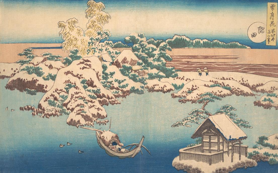 日本古代风景画作品欣赏,有我们国画的味道!