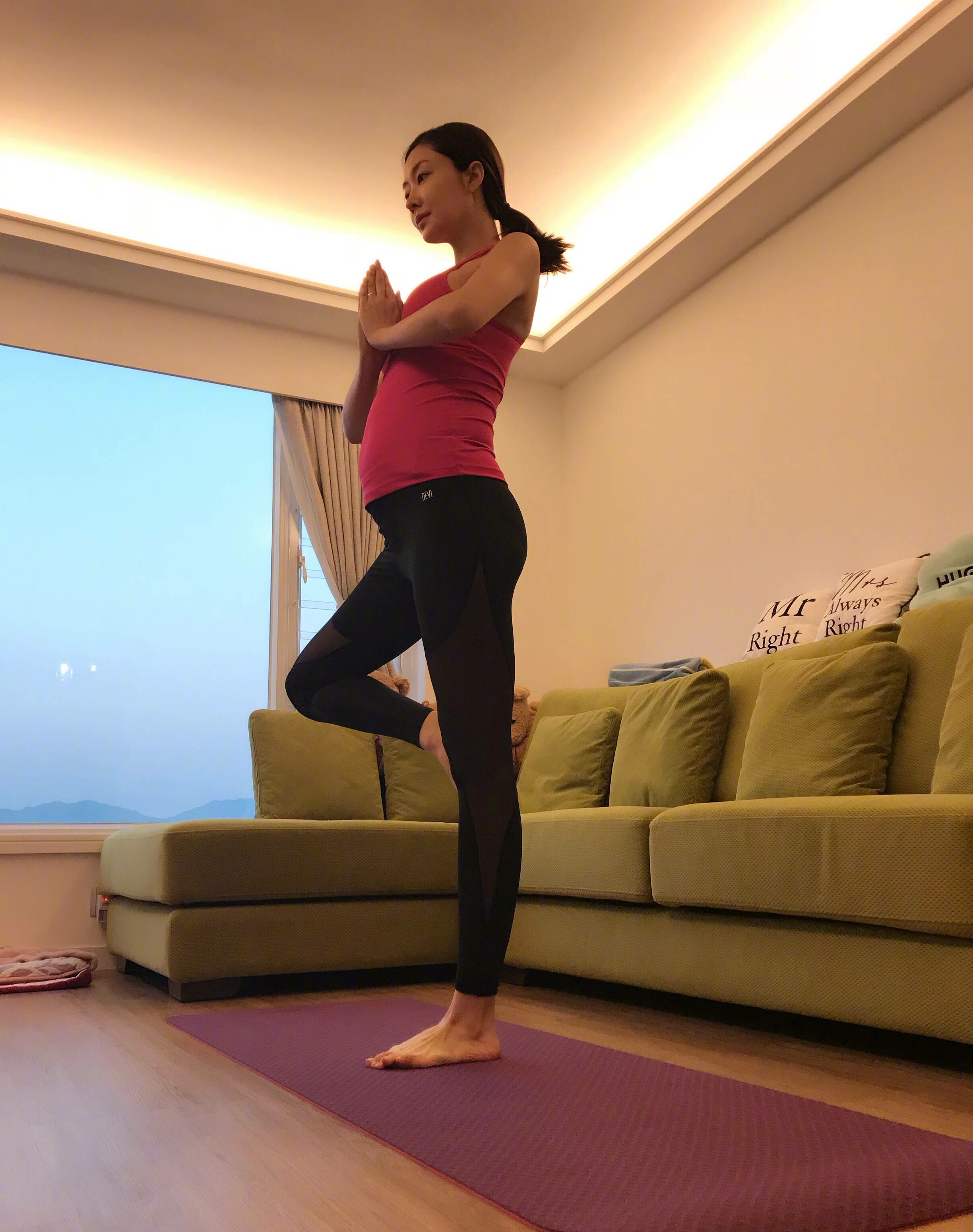 女明星怀孕体质大不同:熊黛林做瑜伽,姚晨举哑铃,而她却卧床保胎躺到