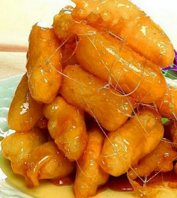 圣女厨房:教你做拔丝菜,只需学会这一方法,你就是拔丝高手