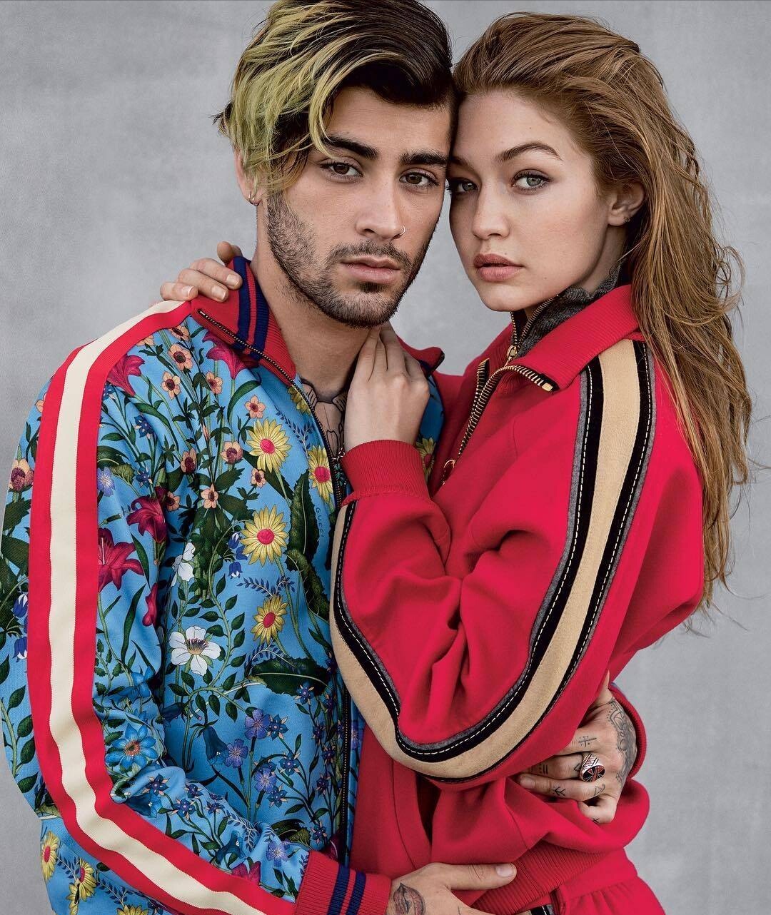 美渣zayn malik和前女友gigi hadid复合了!纽约街头接吻!