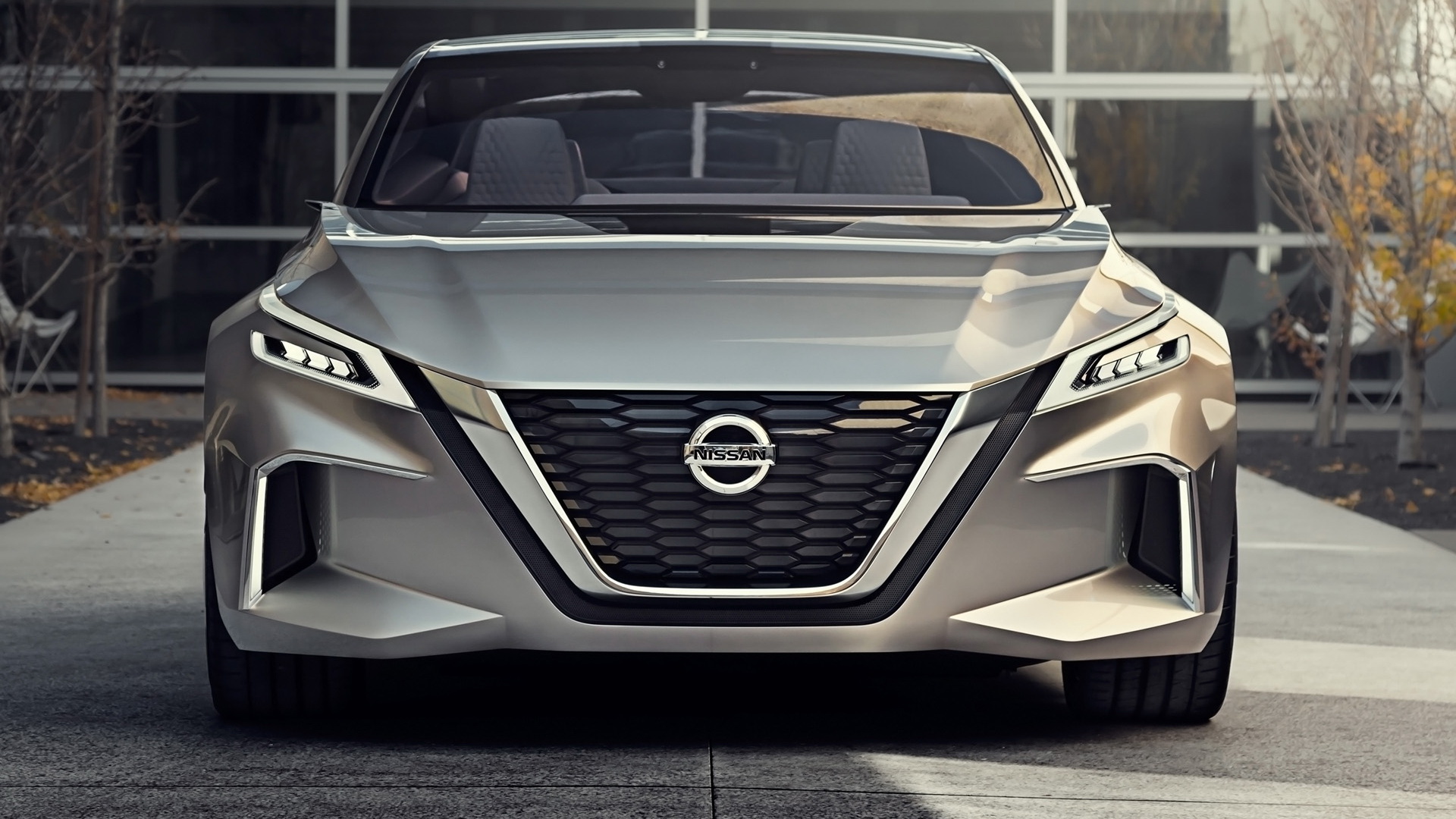 日产nissan vmotion2.0汽车,这硬朗的线条让汽车显得犀利!