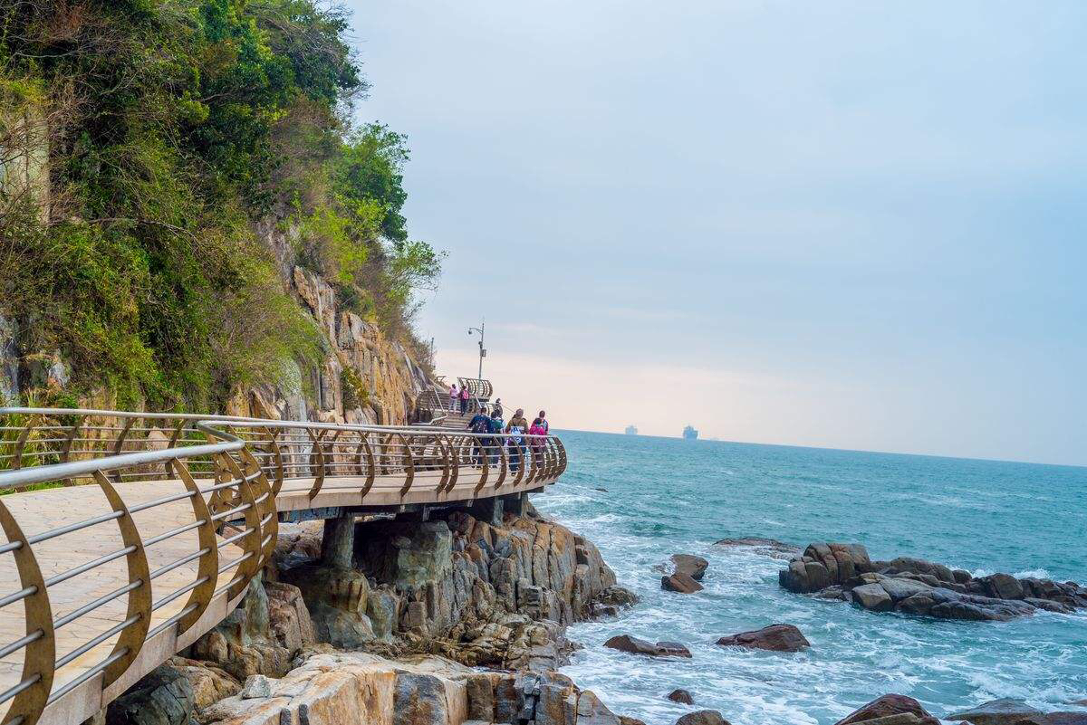 深圳鹽田海濱棧道——世界第一長的