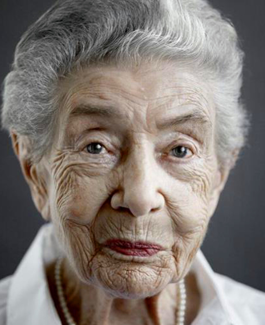 百岁的漂亮老人们,想象当你一百岁时,会有这么好看的容颜吗?