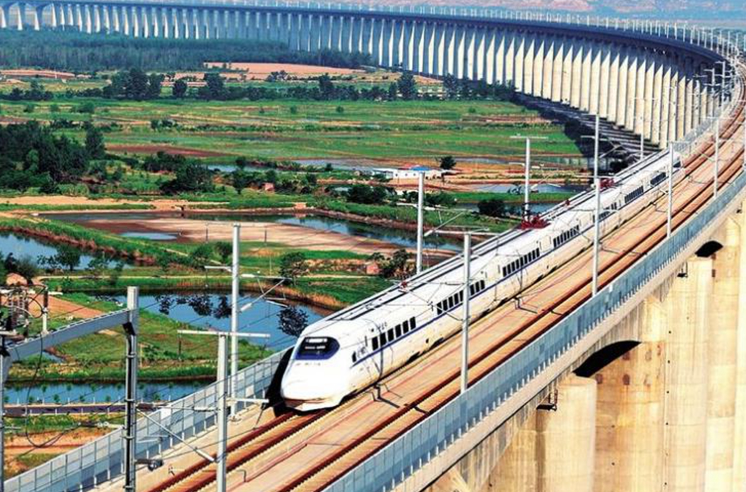 中国高铁黄河第一桥,175个桥墩,一公里造价2亿元?雄伟壮观