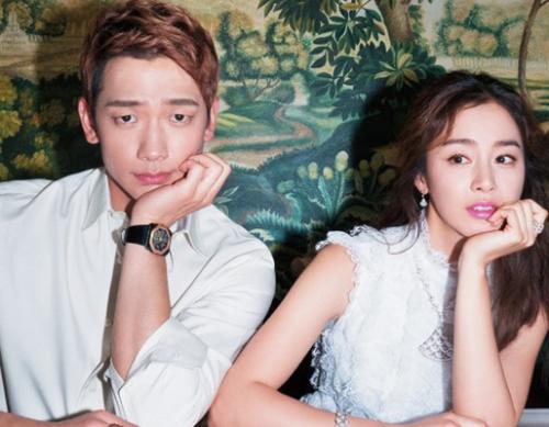 rain炫耀女儿有双眼皮,网友:像妈妈我就放心了,满满的幸福