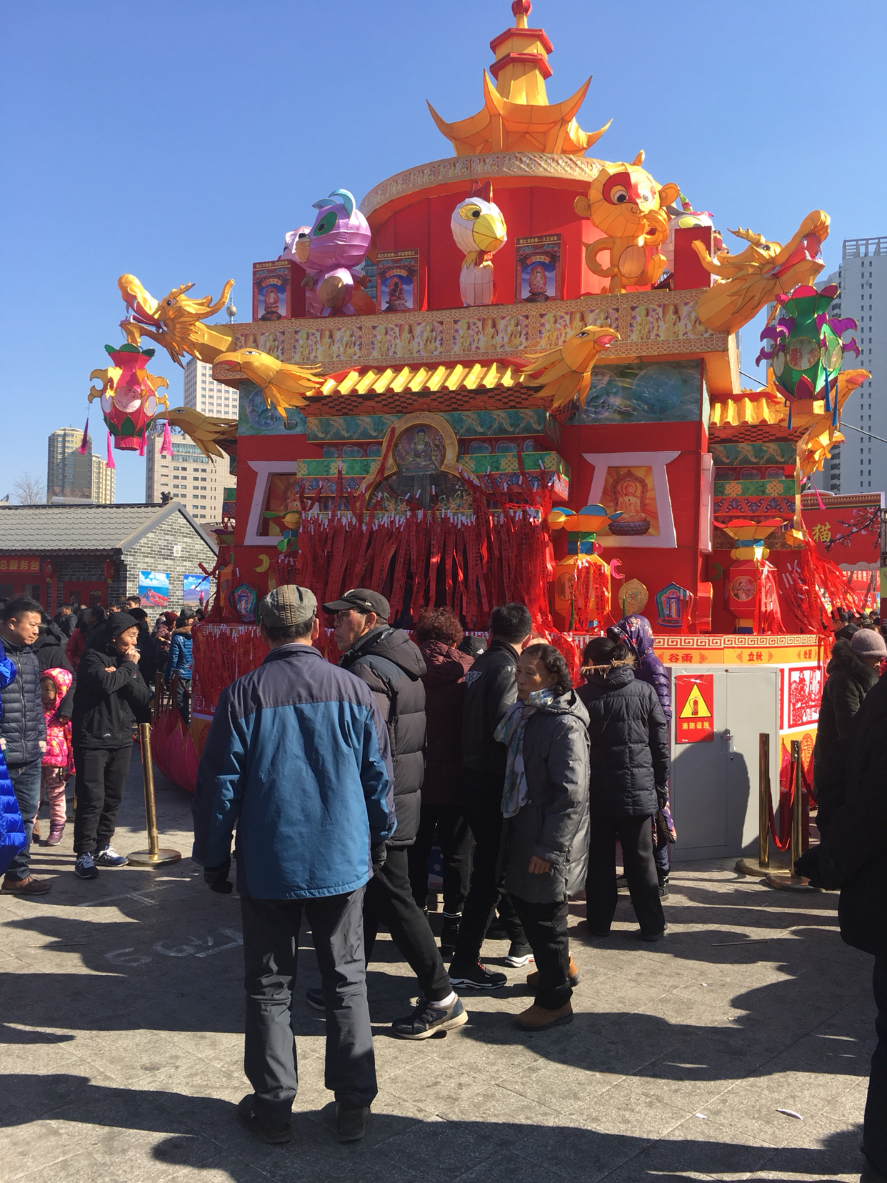春节沈阳皇寺庙会