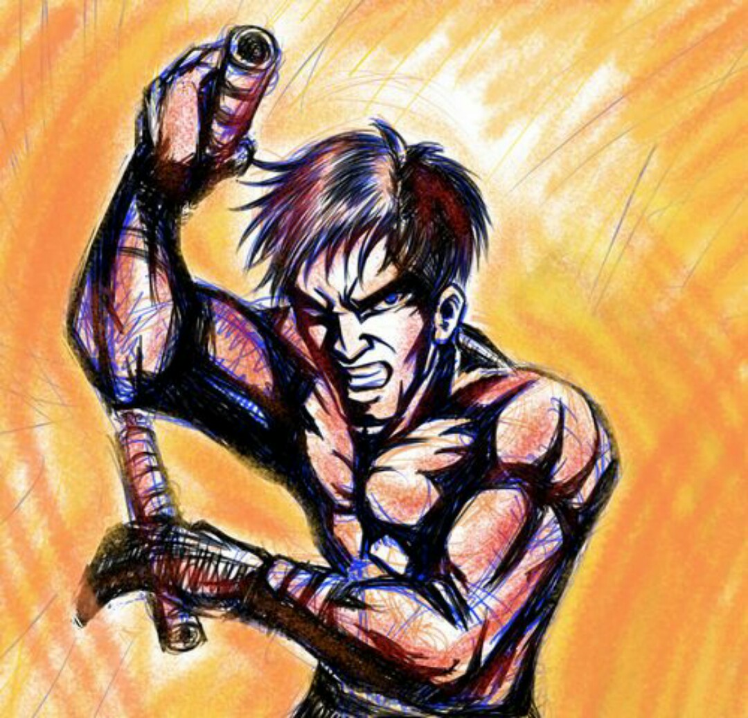 公交车司机与奥迪车主抢道引起纠纷,奥迪车主双截棍怒砸公交车门