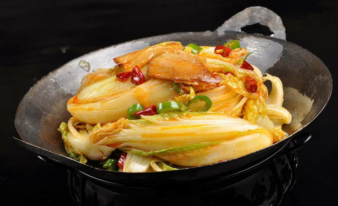 干锅娃娃菜的家常做法!