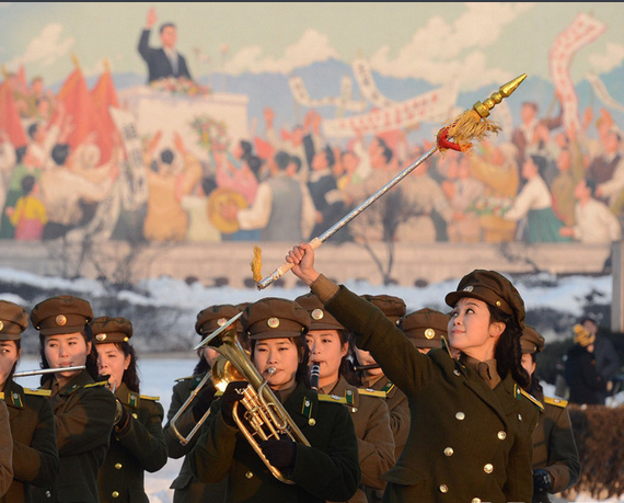 朝鲜人民军文工团图片
