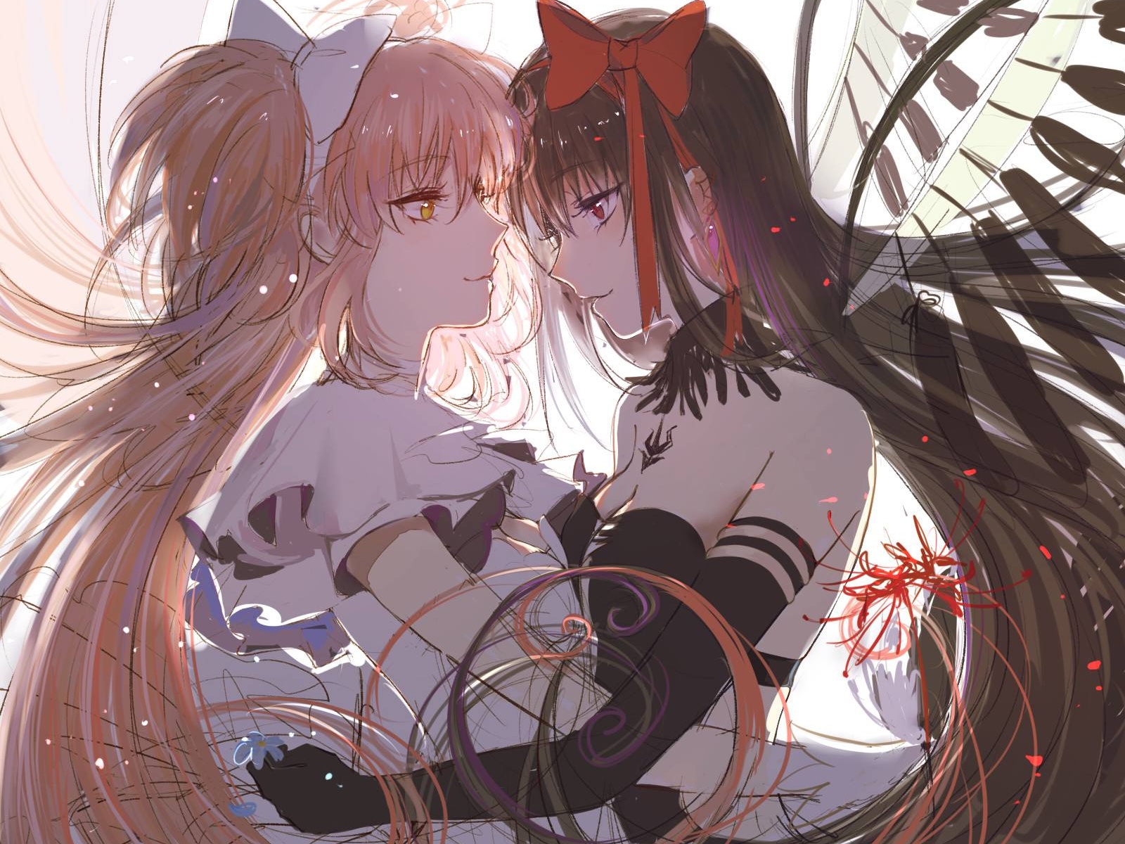 为将圆神拉下神坛晓美焰不惜成魔,或许这就是爱吧